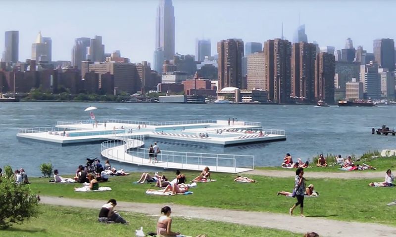 Heineken wil zuiverend zwembad in vervuilde New Yorkse rivier