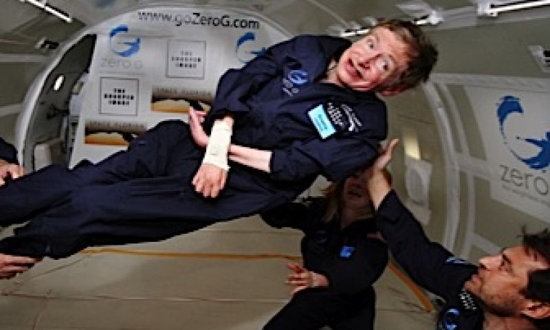 Gratis vlucht met nul zwaartekracht