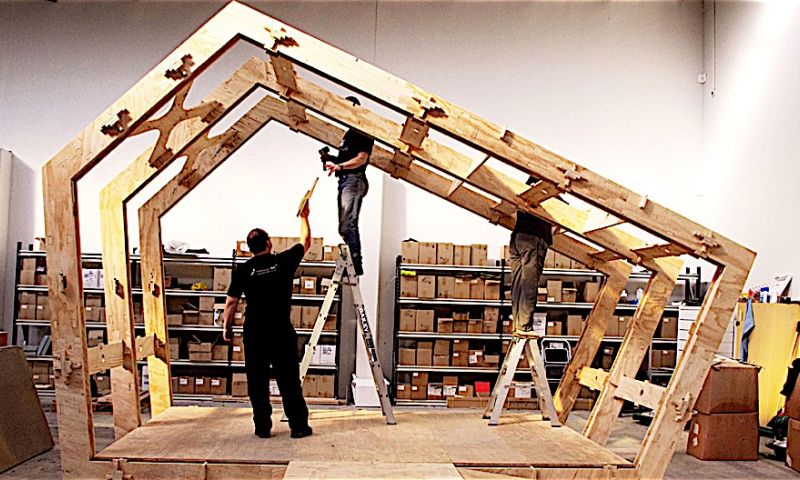 Dit huis kun je downloaden en daarna zelf bouwen