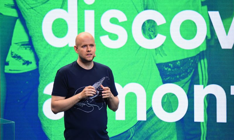 Spotify krijgt te weinig kansen in EU en wil daarom misschien naar VS