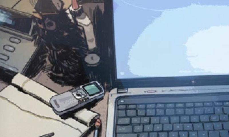 Interactieve comic van Microsoft