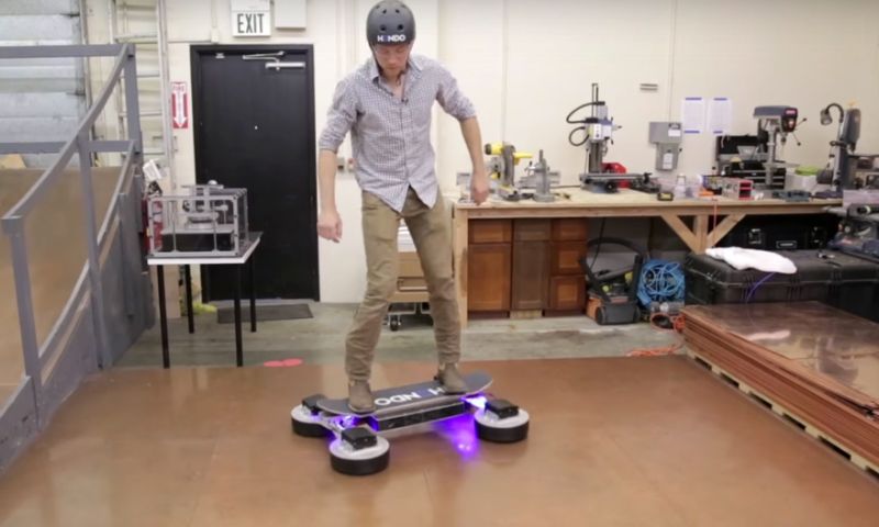 Video: Nieuwe versie Hendo Hoverboard is iets meer een skateboard