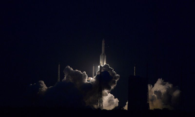 China's nieuwe maanraket faalt na lancering