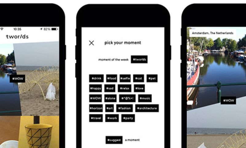 App: Tworlds laat je foto's delen met vreemden