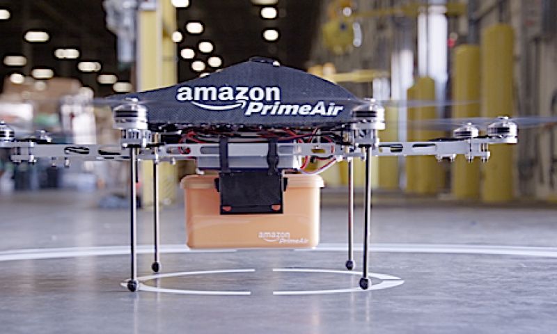 Amazon mag drones testen in VS maar niet zoals het wil