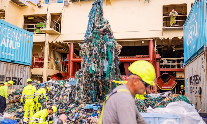 Laatste test Ocean Cleanup bewijst dat technologie werkt