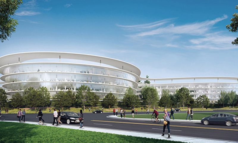 Apple laat tweede 'spaceship' bouwen