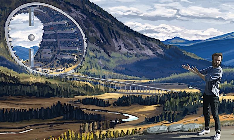 Ronde stad zonder zwaartekracht wint architectuurprijs