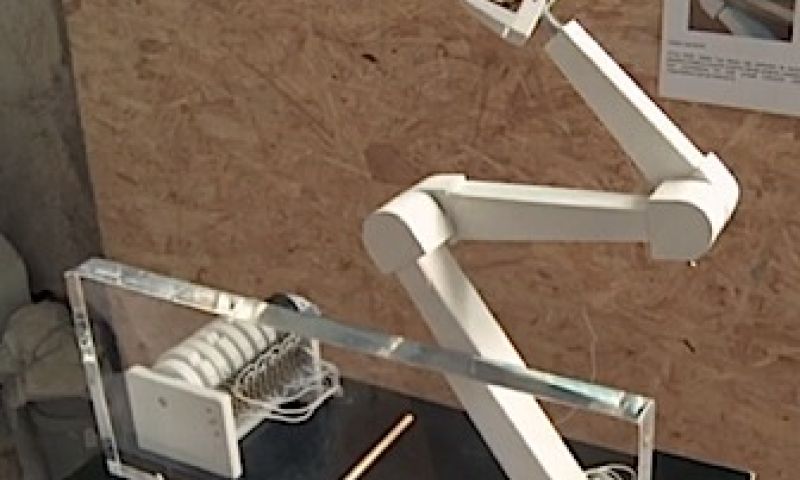 Robot in een juwelendoosje