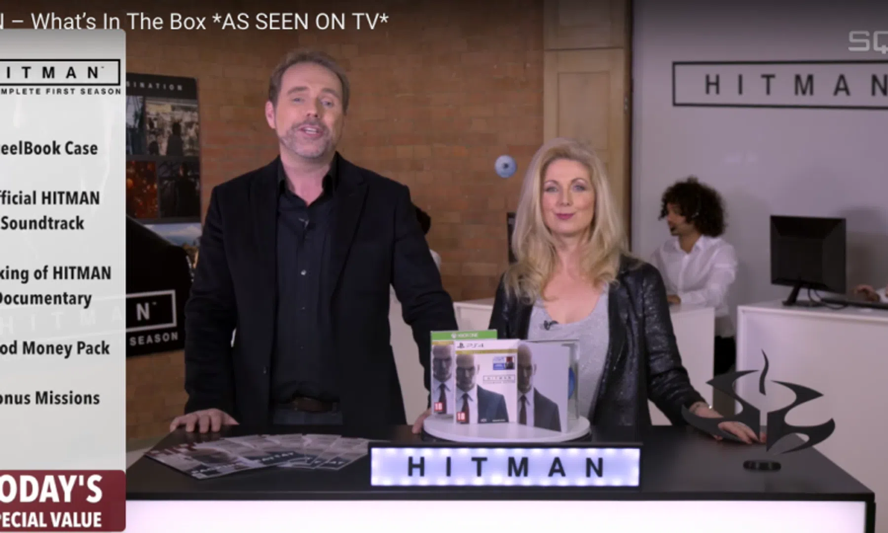 Video: Hilarische reclame voor Hitman-game op disc