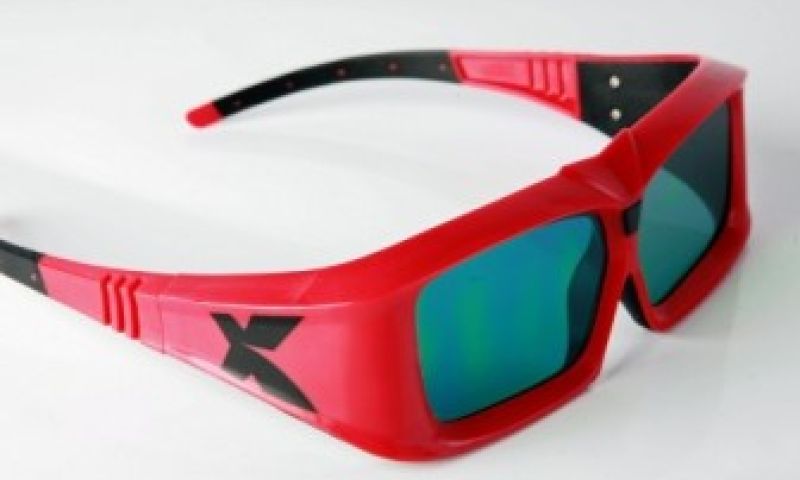 Standaard 3d-bril in de maak