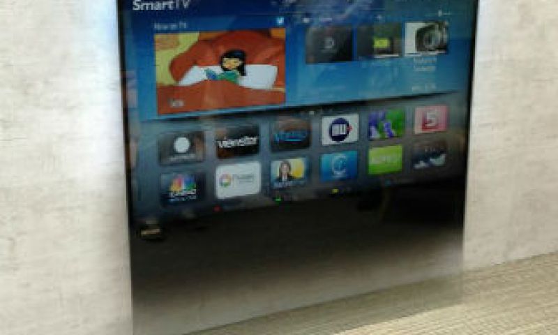 Nieuwe design-tv Philips is een grote glasplaat