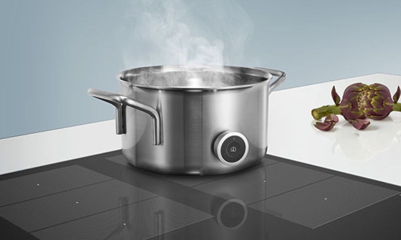 Nooit meer overkoken of aanbakken dankzij Siemens Kooksensor