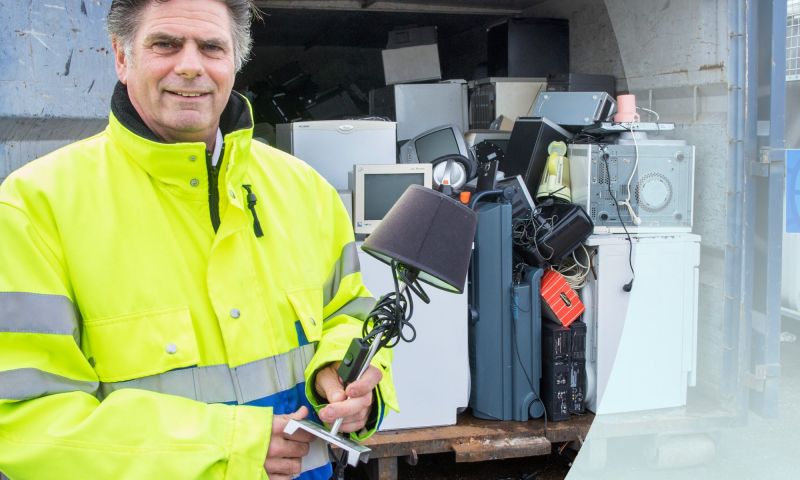 elektronisch afval oude apparaten e-waste inleveren recycle recycling