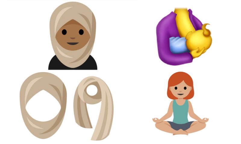 Weer nieuwe emoji op komst waaronder vrouw met hoofddoek