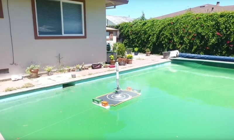 Video van de dag: SpaceX-raket Falcon 9 in 't klein