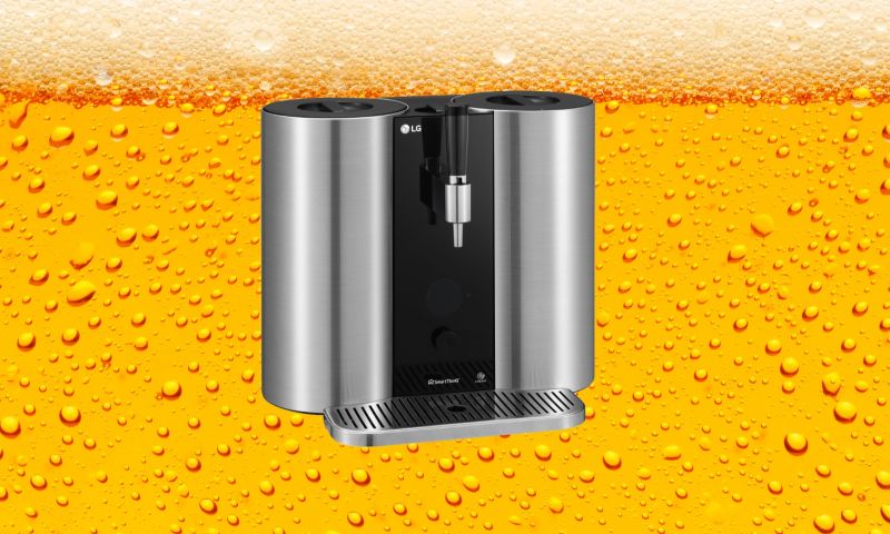 lg bier tap nespresso capsules homebrew brouwen