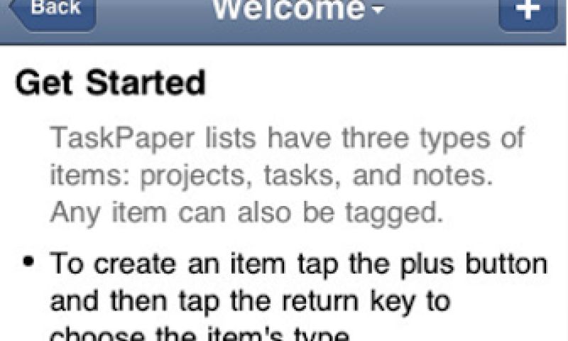 TaskPaper