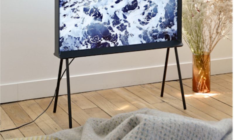 Deze Samsung-tv wil een designobject zijn