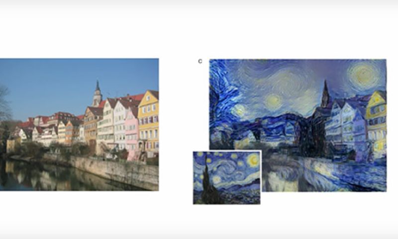 Dit algoritme zet kiekjes om in kunstwerken van bekende schilders