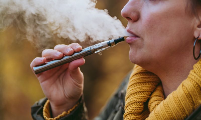 e-sigaret vape smaak smaakstof ongezond vapen