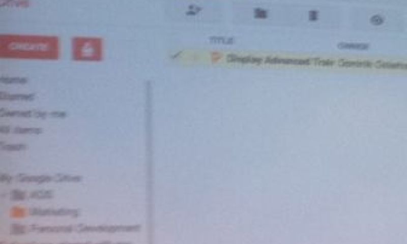 Komt de Google Drive er dan eindelijk?