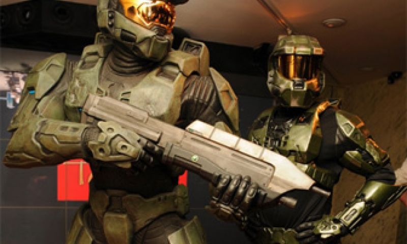 Master Chief in 500 kilo klei