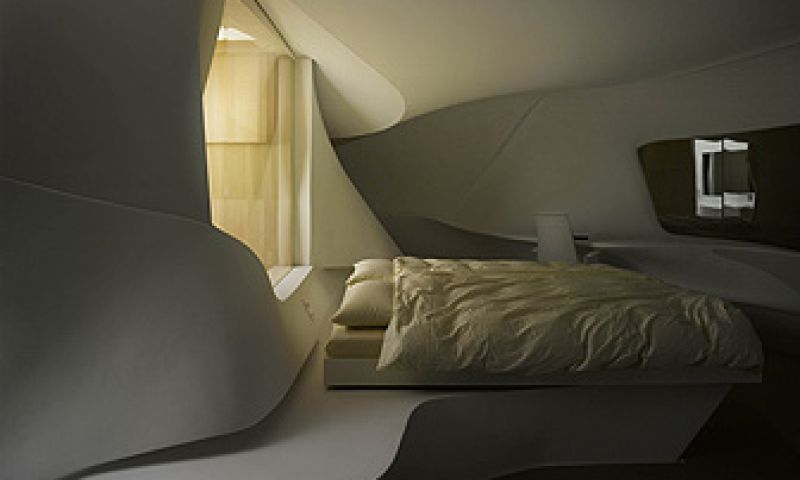 Future Hotel heeft schommelbed