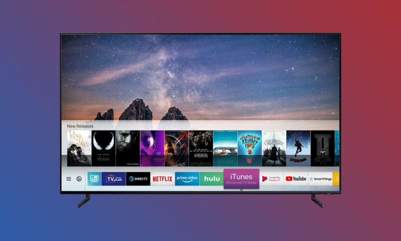 apple itunes op smart tv samsung