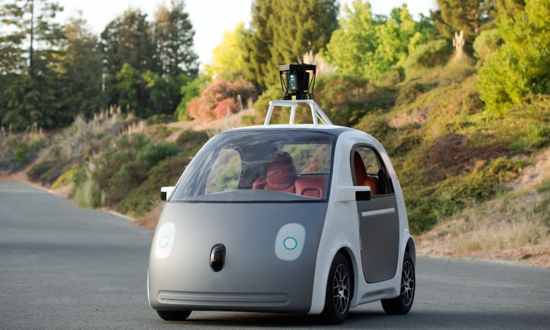 Teleurgesteld Google mag nog niet rijden zonder chauffeur