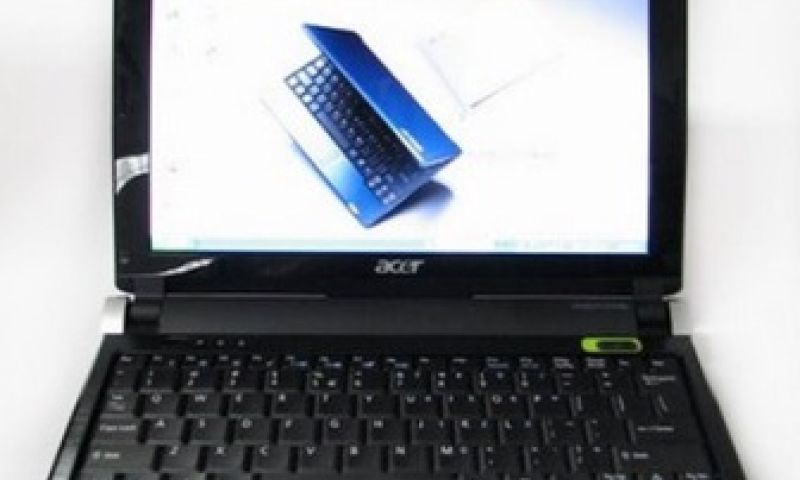 Nieuwe Acers Aspire One heeft multitouch