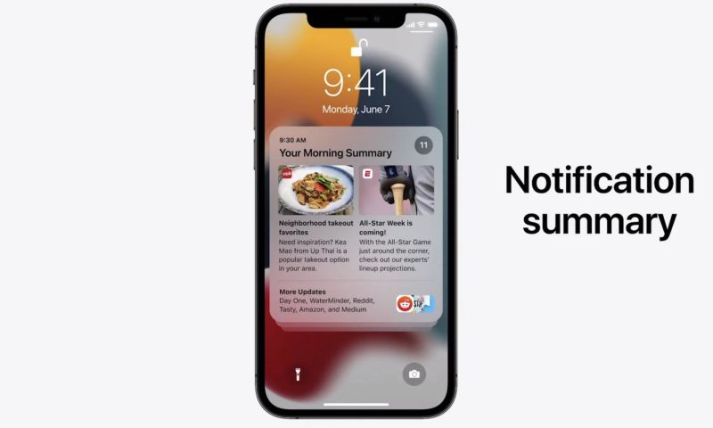 iOS 15 update notificaties, focus, FaceTime en id-kaarten in wallet