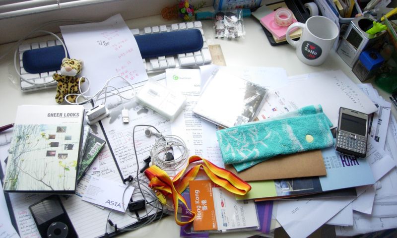 'Rommelig bureau goed voor de creativiteit'