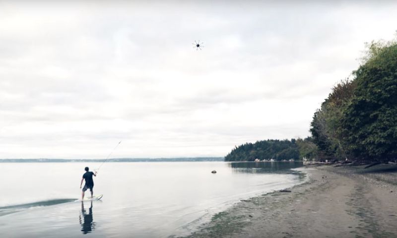 Video van de dag: Surfen met een drone