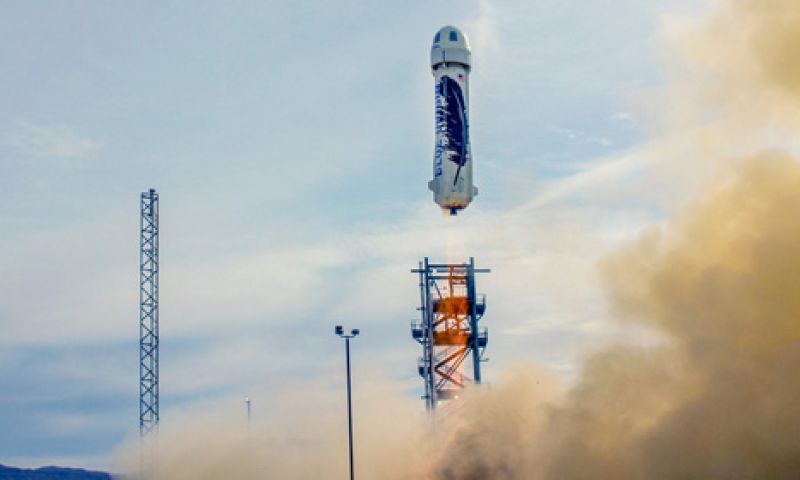 Bezos wint de raketrace van Musk? Nee hoor