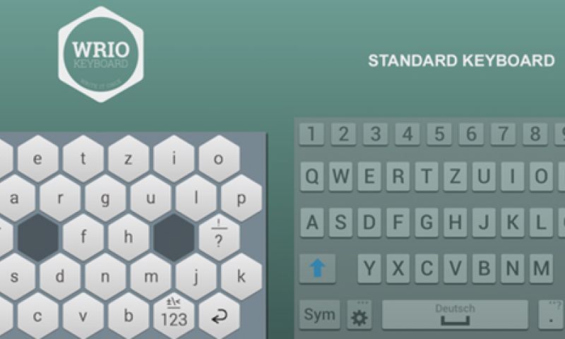 Beter typen met qwerty in een honingraat?