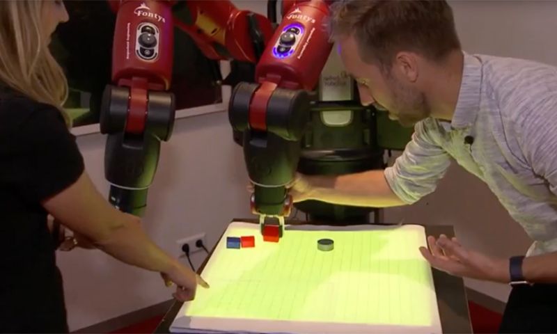 Robot Baxter is de collega van de toekomst