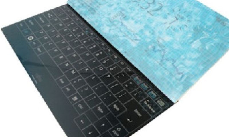 Beeldscherm van glas, zonder frame