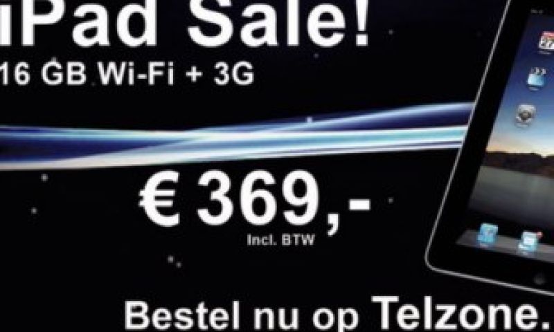 Webshop met iPad-zwendel na dag uit de lucht