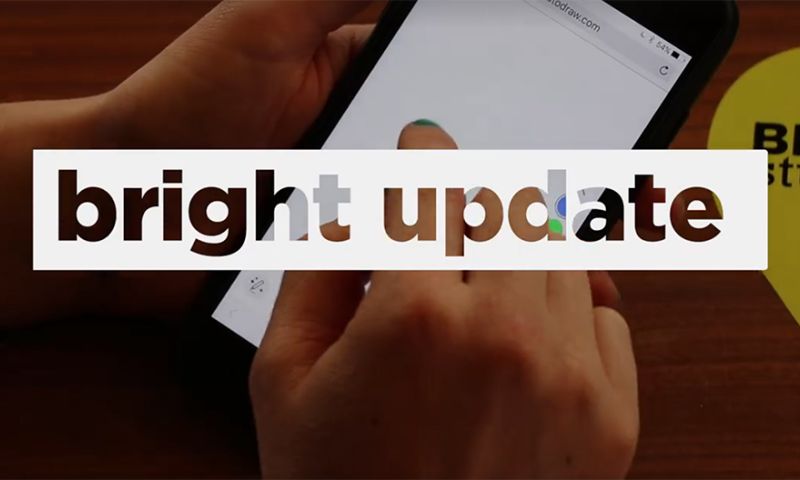 Bright Update: tekenen met Google en interactieve film