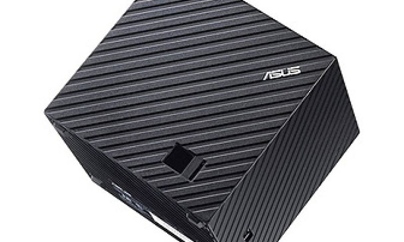 Kubusvormige Google TV-settopbox van Asus