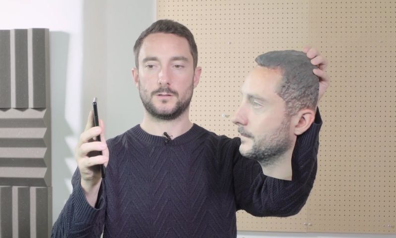 Android-telefoons te ontgrendelen met 3D-geprint hoofd