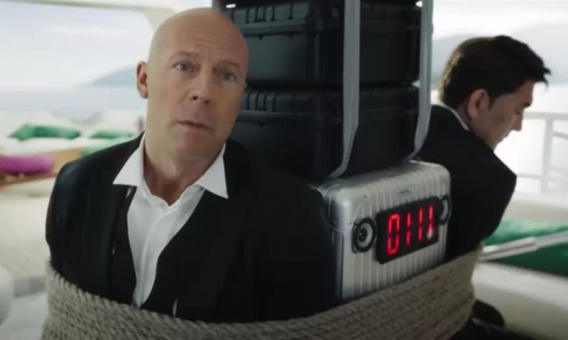 Bruce Willis ai rechten gezicht deepfake
