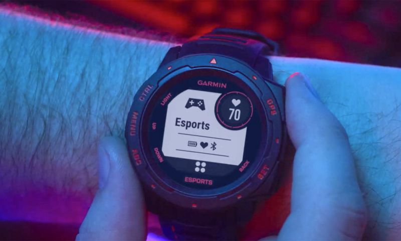 garmin smartwatch esports esporters hartslag