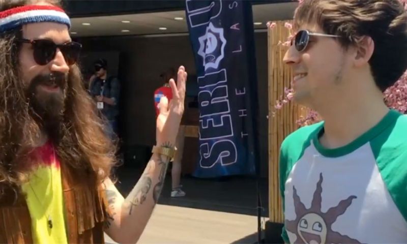 Vlog: Op bezoek bij de 'hippies' van gamebeurs E3
