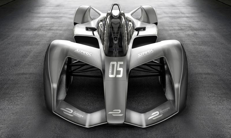 Elektrische racewagens krijgen futuristisch design