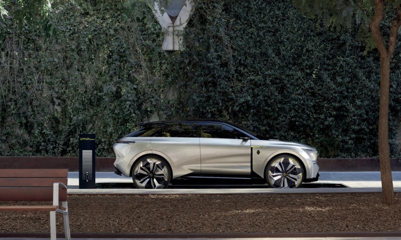 Renault Morphoz concept met hulpaccu