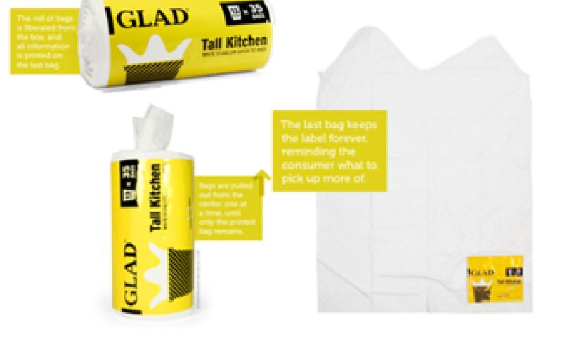 Verpakkingen verdwijnen tijdens gebruik van product