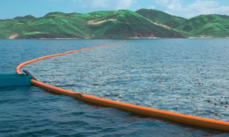 Eerste plasticopruimer Ocean Cleanup in 2016 aan de slag