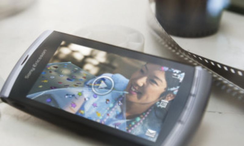 Sony Ericsson Vivaz filmt in 720p